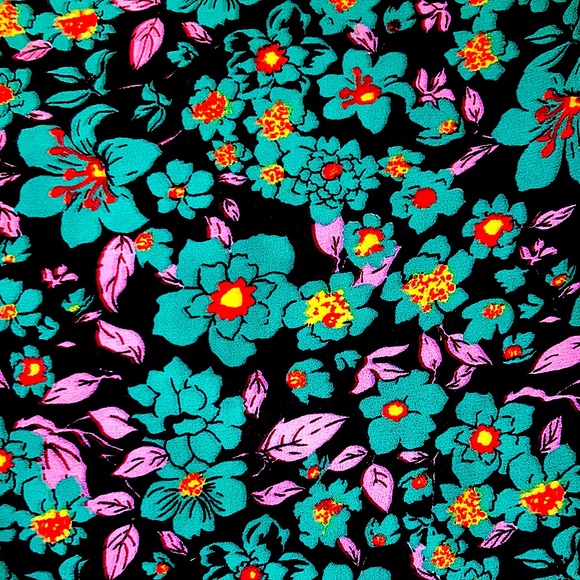 Floral Flowy Pants - Picture 2 of 4